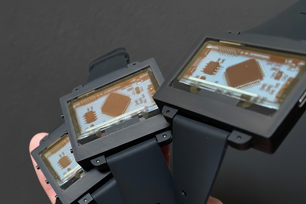 Smartwatches on Dark Background